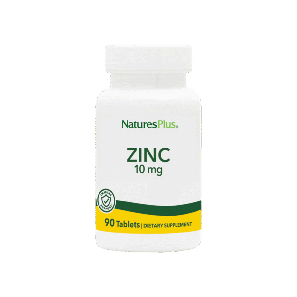 ZINC 10mg 90Tablets NaturesPlus